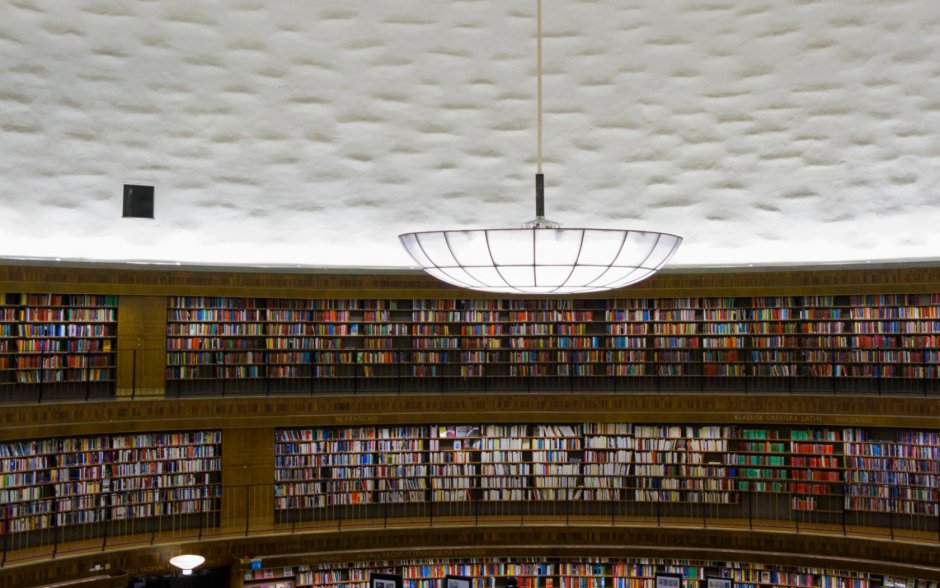 Стокгольм книжный библиотека