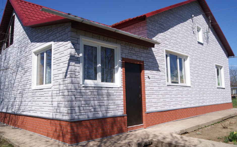 Сайдинг цокольный 220*2000мм имбирь "премиум"