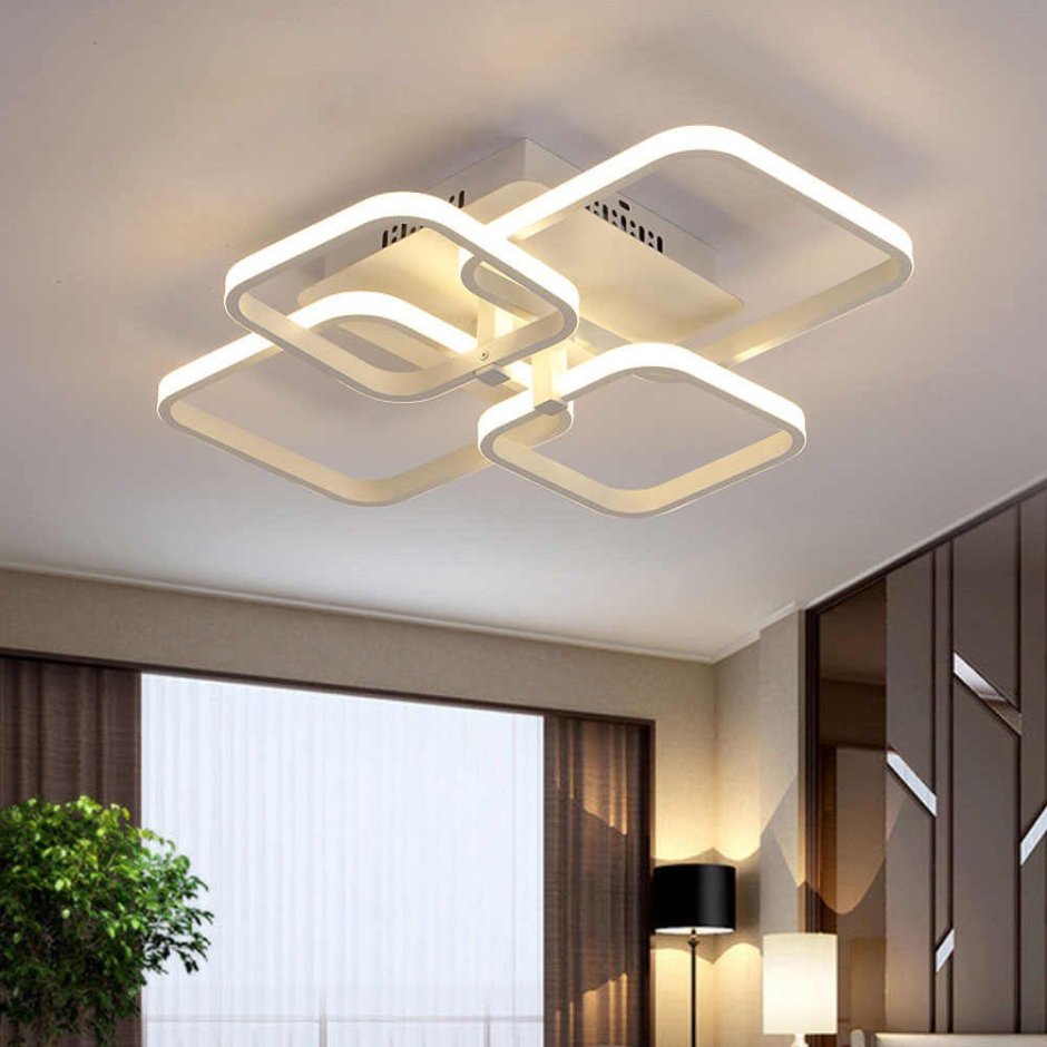 Люстра led Ceiling Lamp 6 кольца