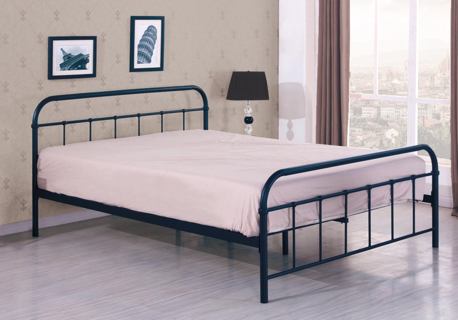 Кровать Halmar Linda 120 черный