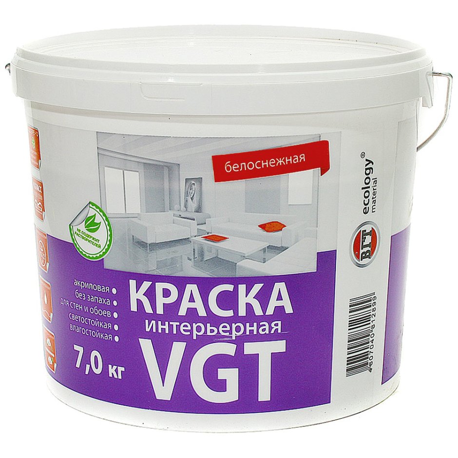 Водоэмульсионная краска для стен