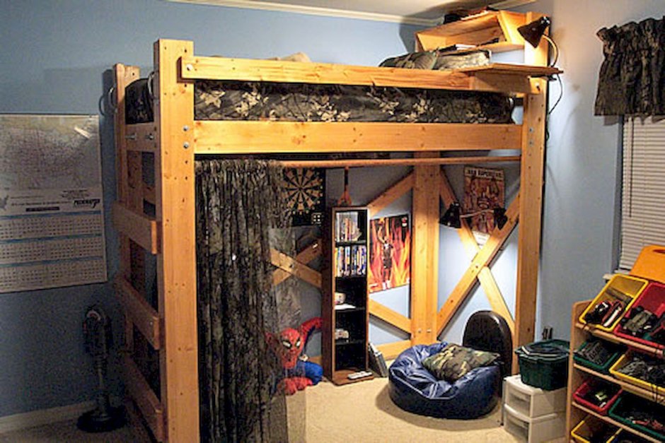 Loft Bed кровать чердак