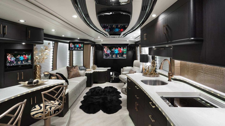 Автодом ELEMMENT Palazzo интерьер