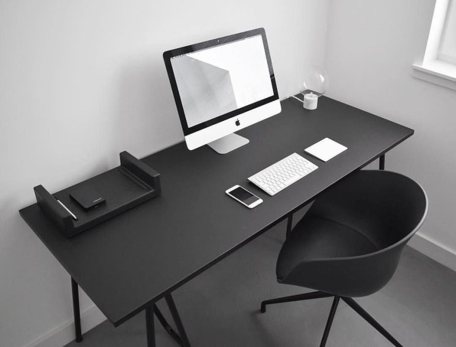 IMAC Desk Setup