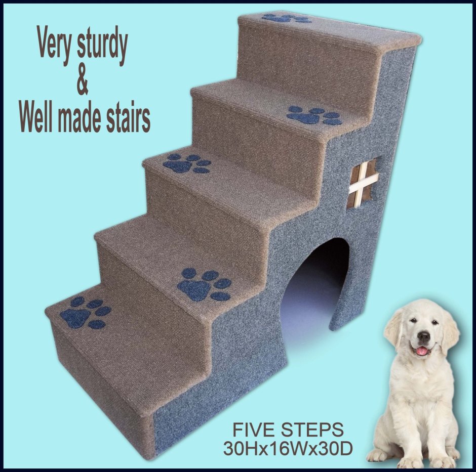 Лестница домик для собак мелких пород