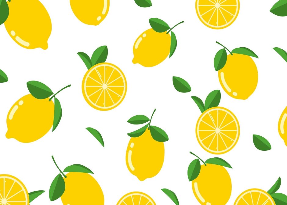 Лимоны фон