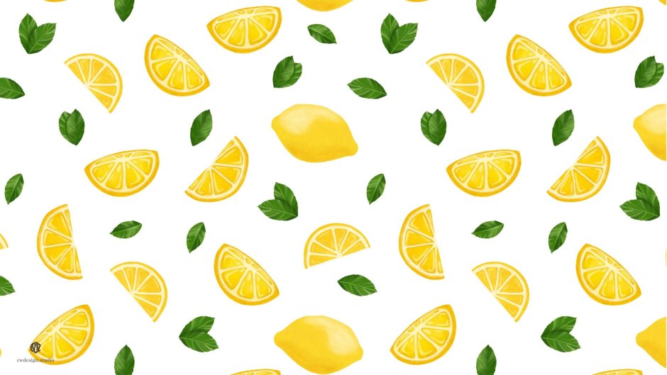 Лимон в мультяшном стиле