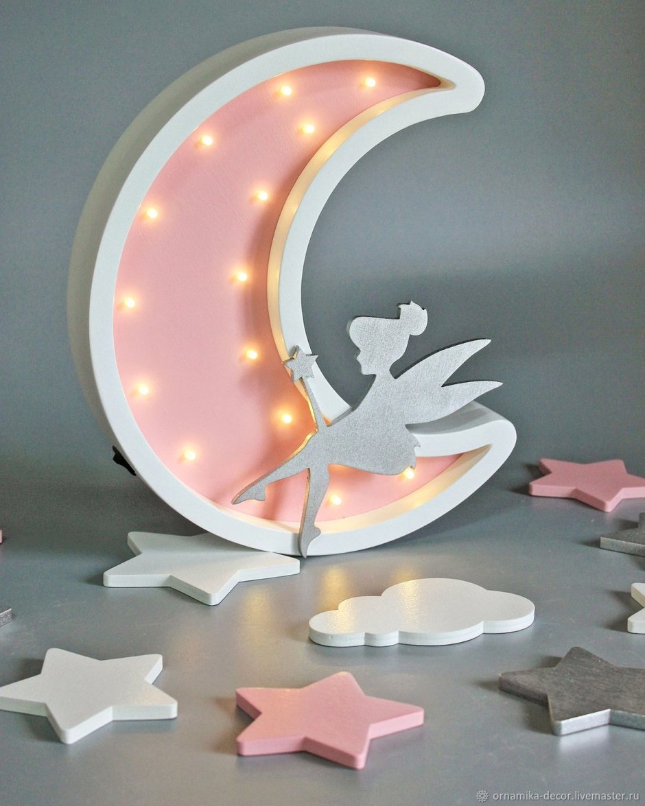 Ночник светильник Луна lunoo