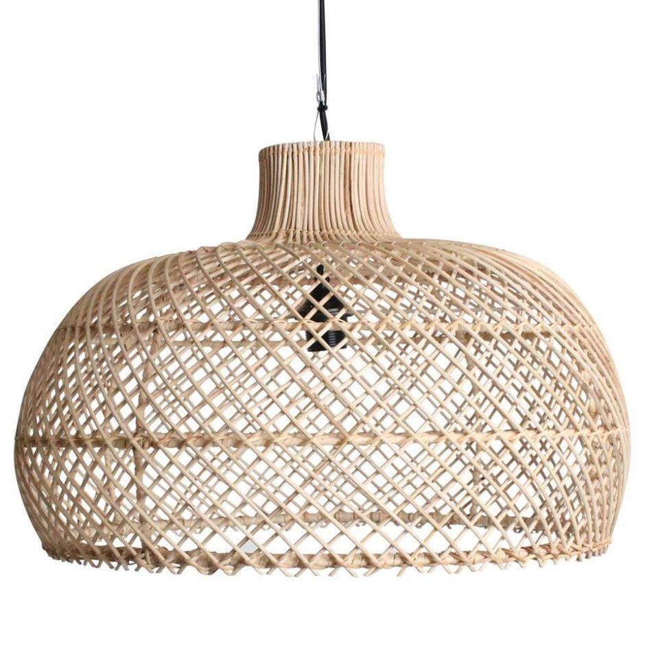 Hanging Rattan Lamp h700 / подвесной светильник из ротанга