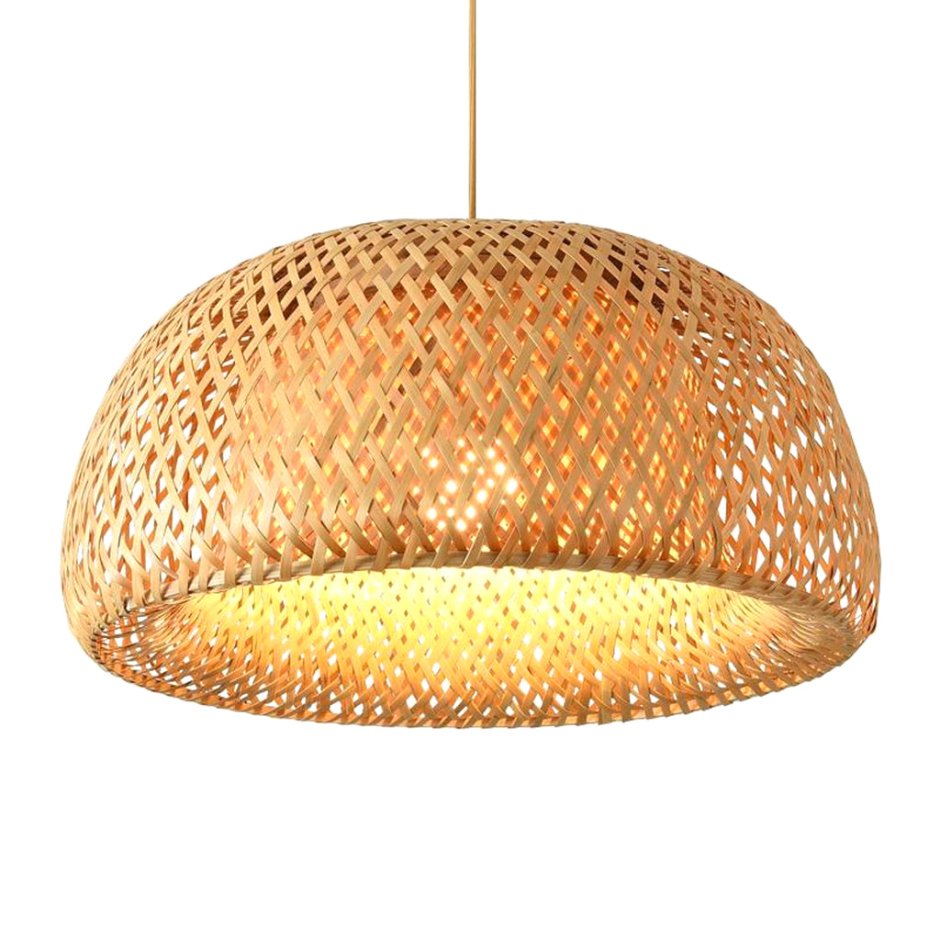 Светильник Restoration Montauk Rattan Teardrop Pendant
