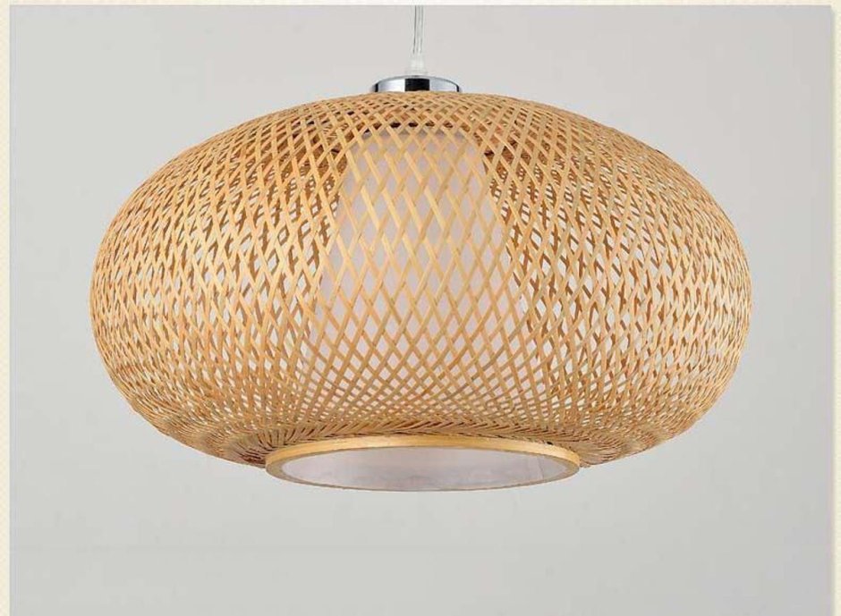 Подвесной светильник soffitto из ротанга