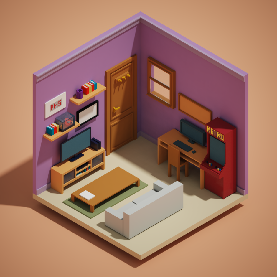 Isometric dizayn дом
