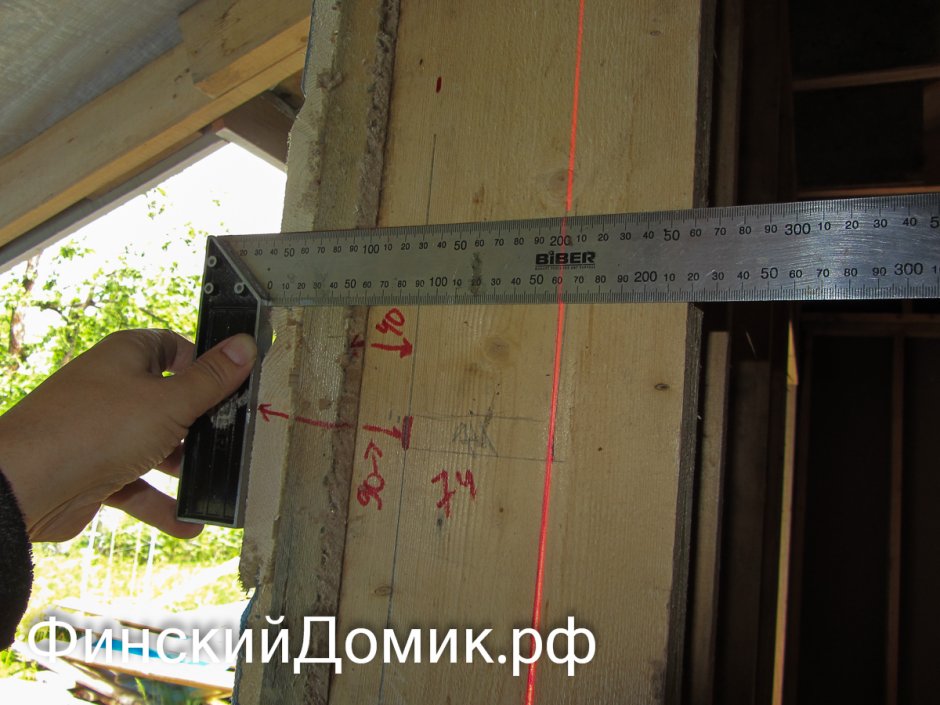 Крепление окна в каркасном доме