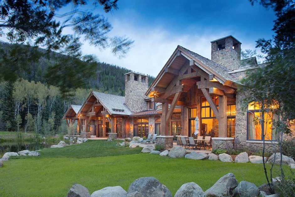 Канадский Timber frame