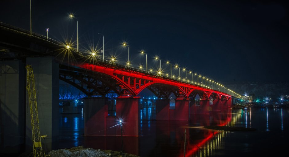 Г. Красноярск Енисей мост