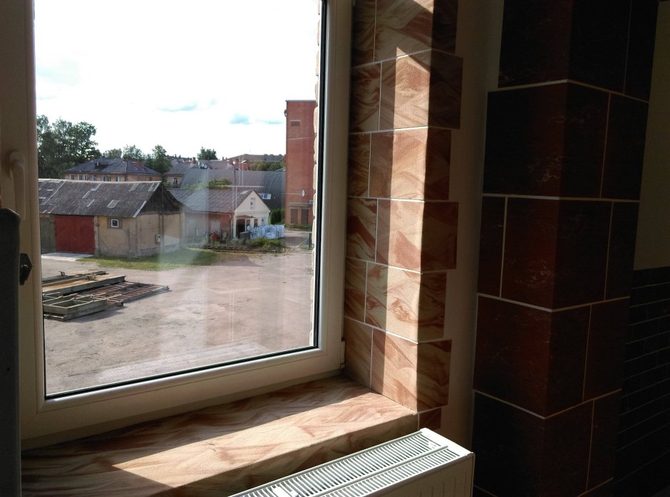 Оконные откосы в стиле Loft