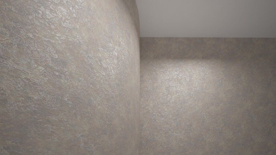 Декоративная штукатурка шелк серый
