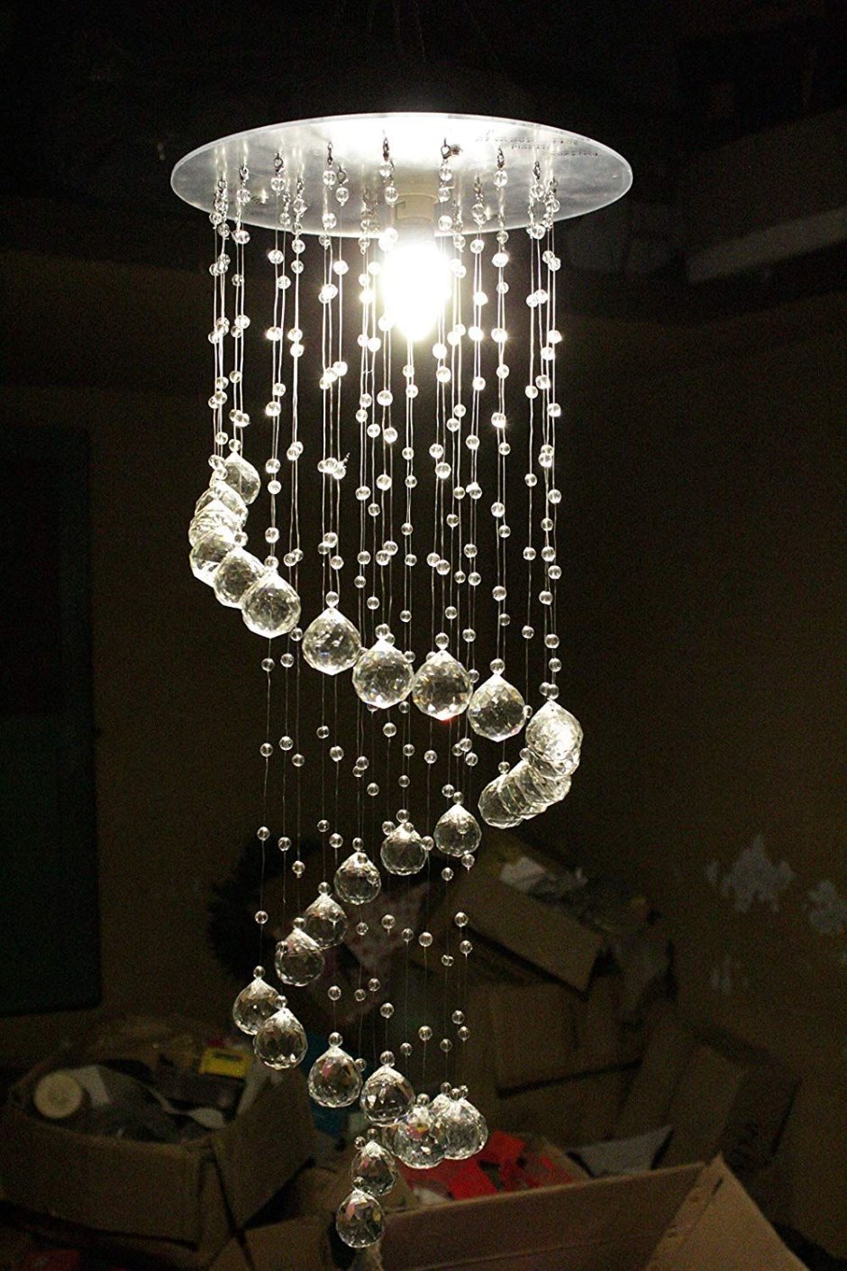 Абажур макраме