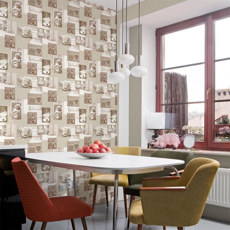 Обои little Greene Archive Trails в интерьере