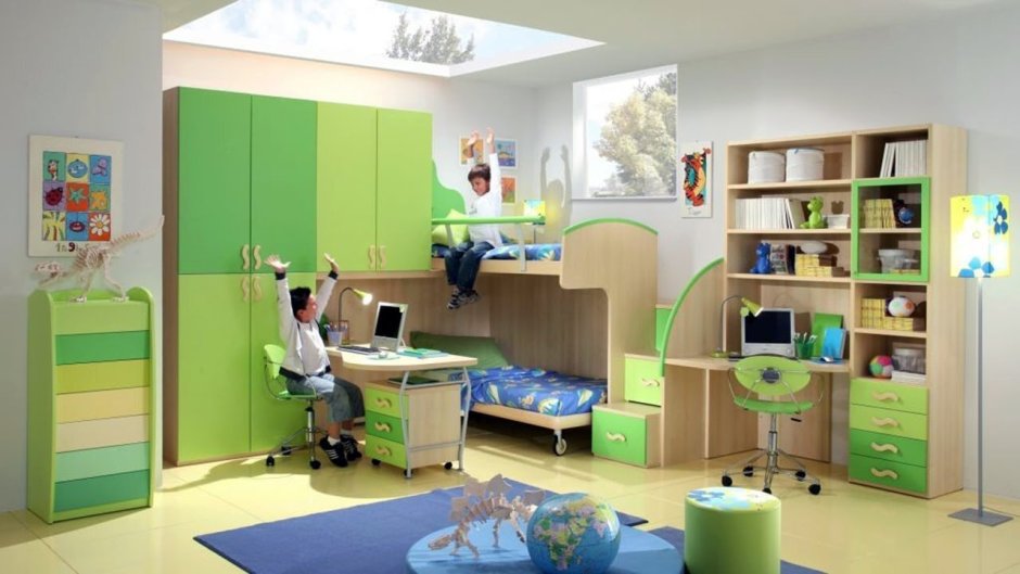 Мебель в детскую комнату мальчику