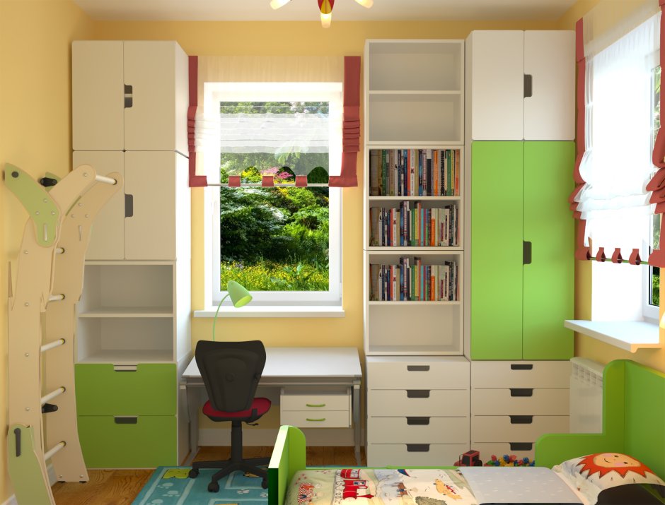 Детская комната для школьника