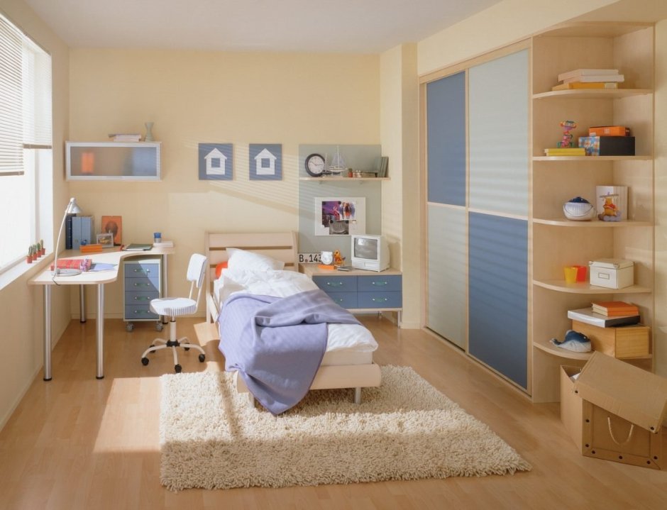 Детская комната для школьника