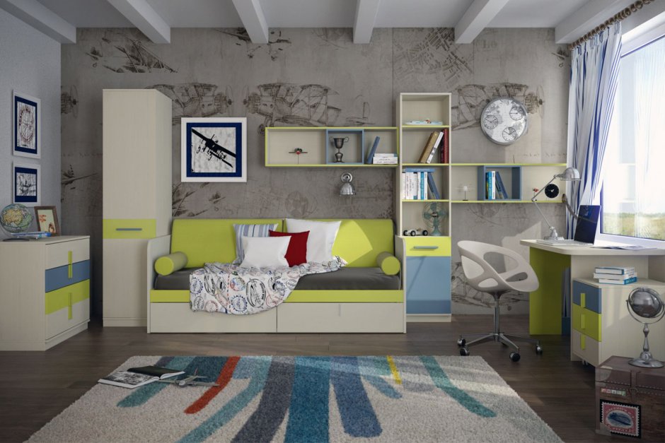 Кеноша спальня детская Ангстрем