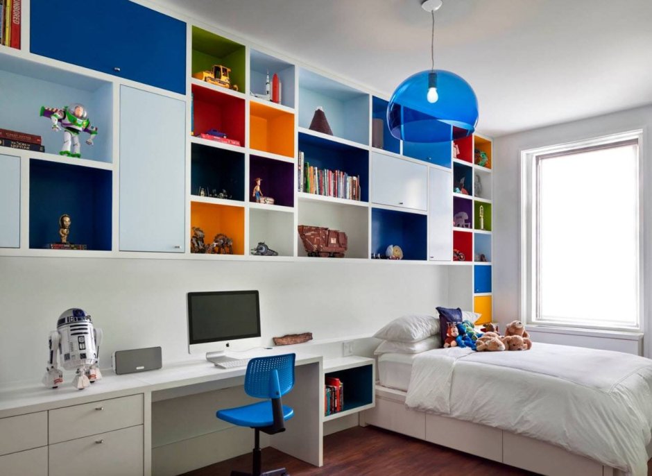 Полка в детскую мальчику школьнику