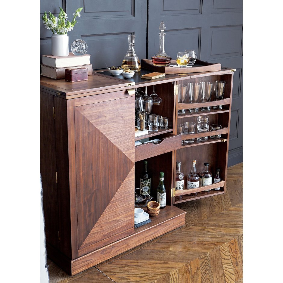 Бар комод Crate and Barrel