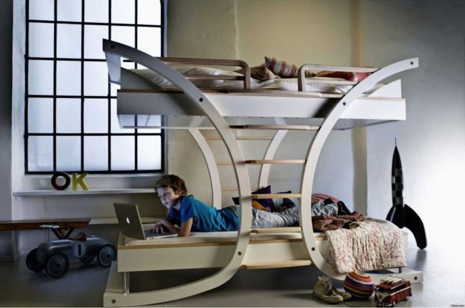 Кровать letto rotondo 03