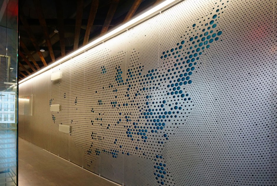 Акустические перфорированные панели "Armax-Wall" АПСМ 1000/100