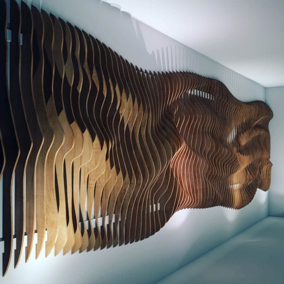 Параметрическая 3d панель Stem