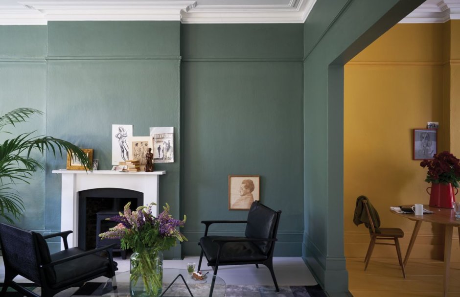 Farrow Ball краска Green Smoke