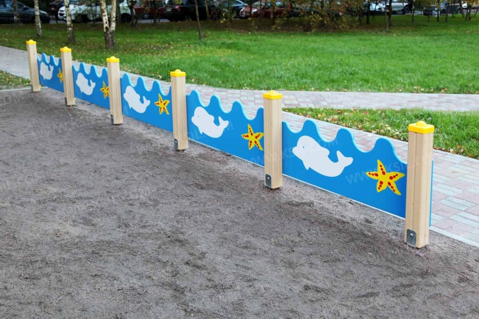 Перила настенные тройные из нержавейки для школ и детских садов
