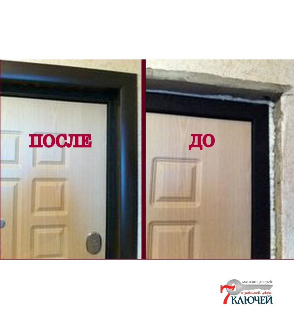 Доборы на входные двери