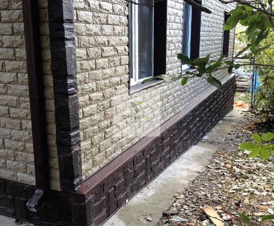 Цокольный сайдинг Альта профиль Фагот