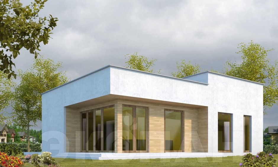 Проекты домов из сэндвич панелей