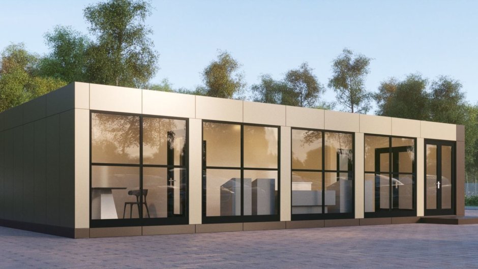 Легковозводимые здания павильон