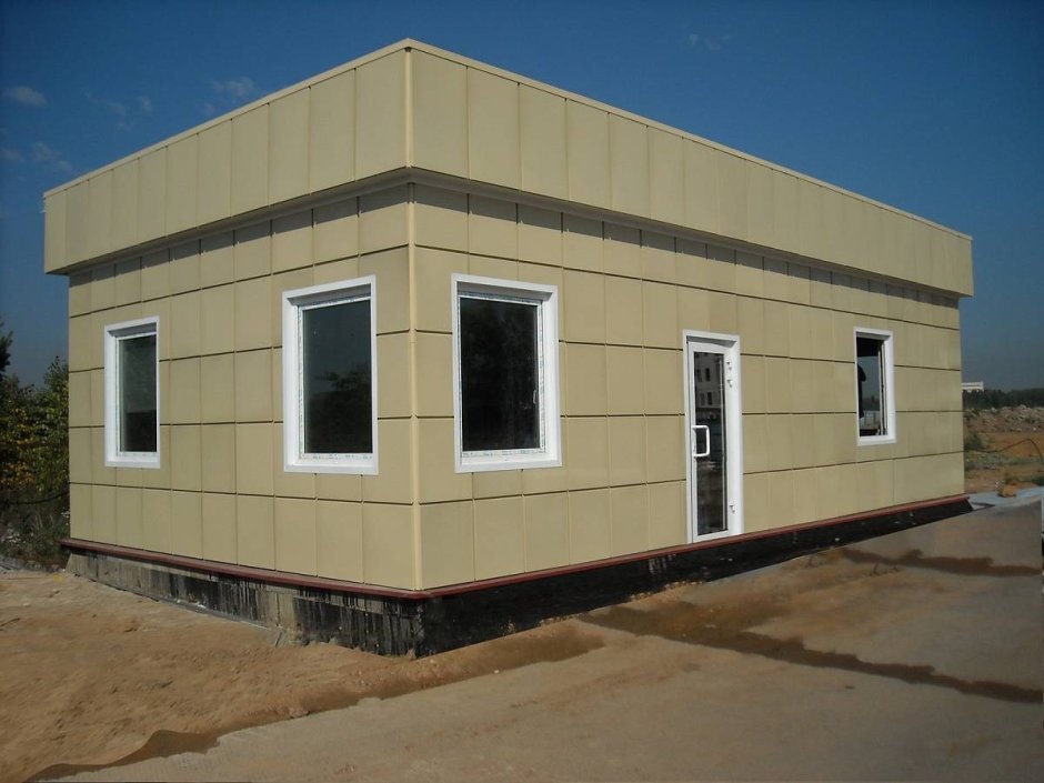 Одноэтажное здание из сэндвич панелей