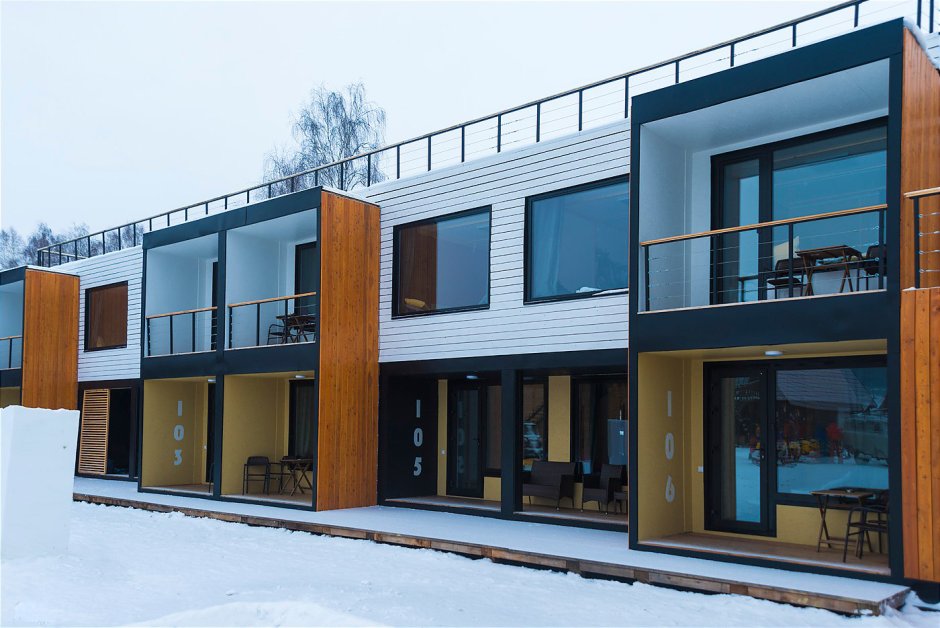 Модульная гостиница Ковчег