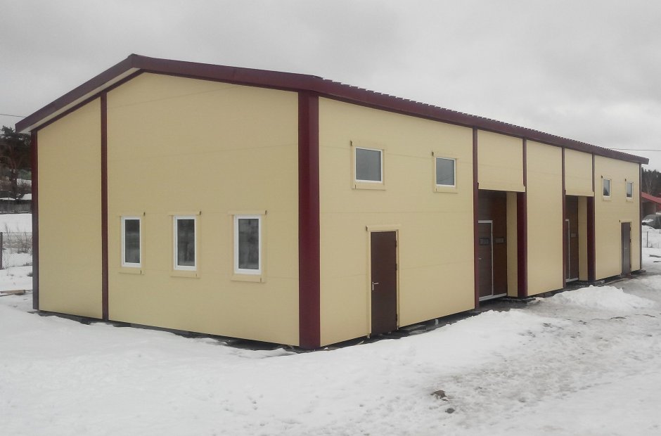 Дом из сэндвич панелей