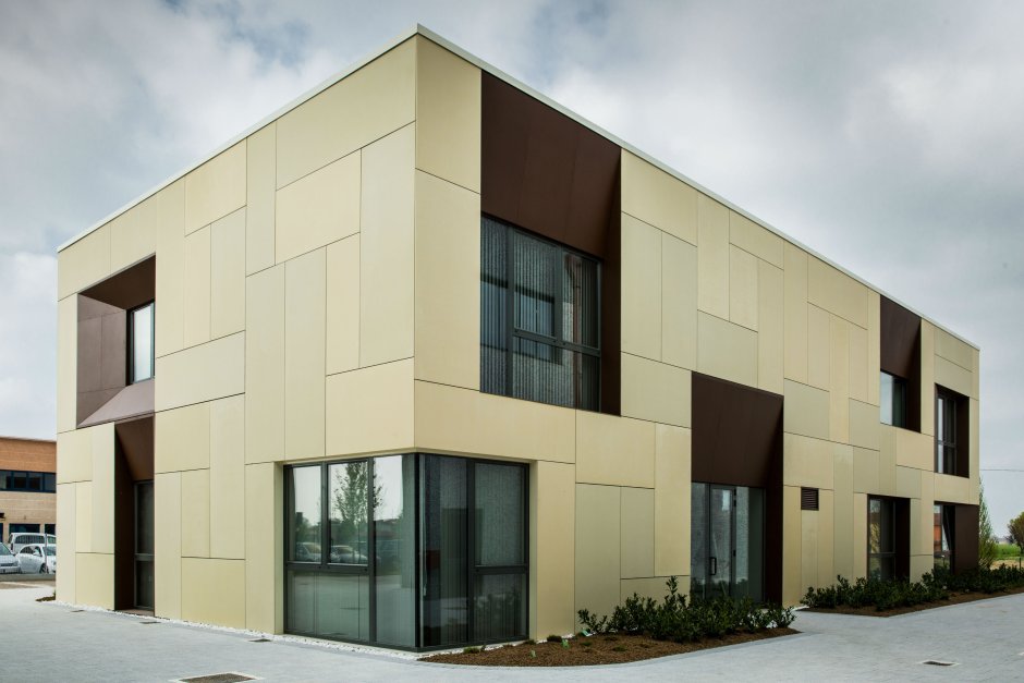 Сэндвич панели фасад