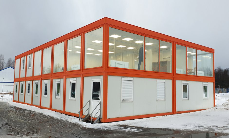 Картен композит павильон