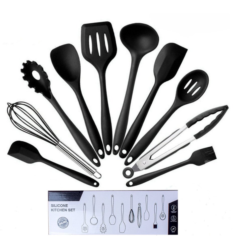 Silicone Kitchen Utensils набор