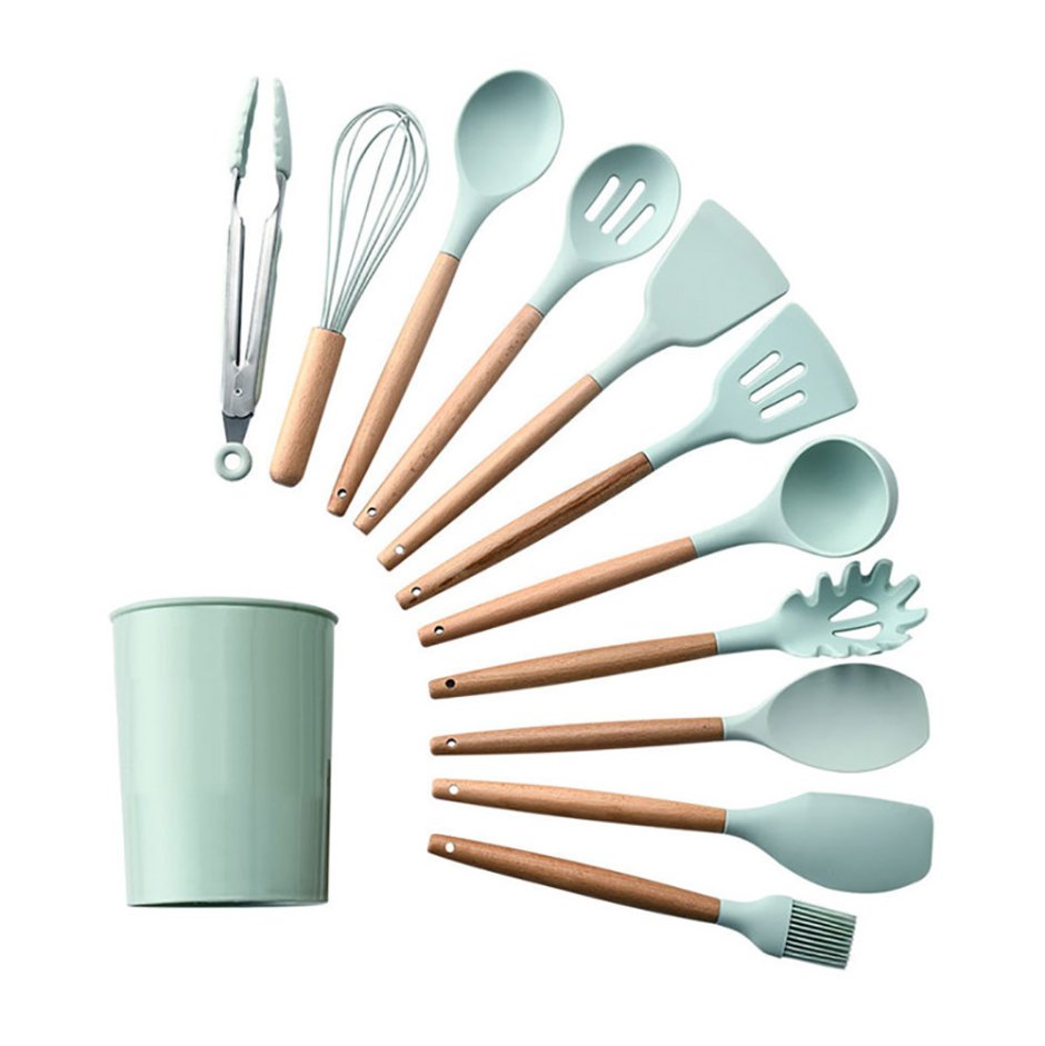 Набор кухонный 12 piece Silicone Kitchen Set