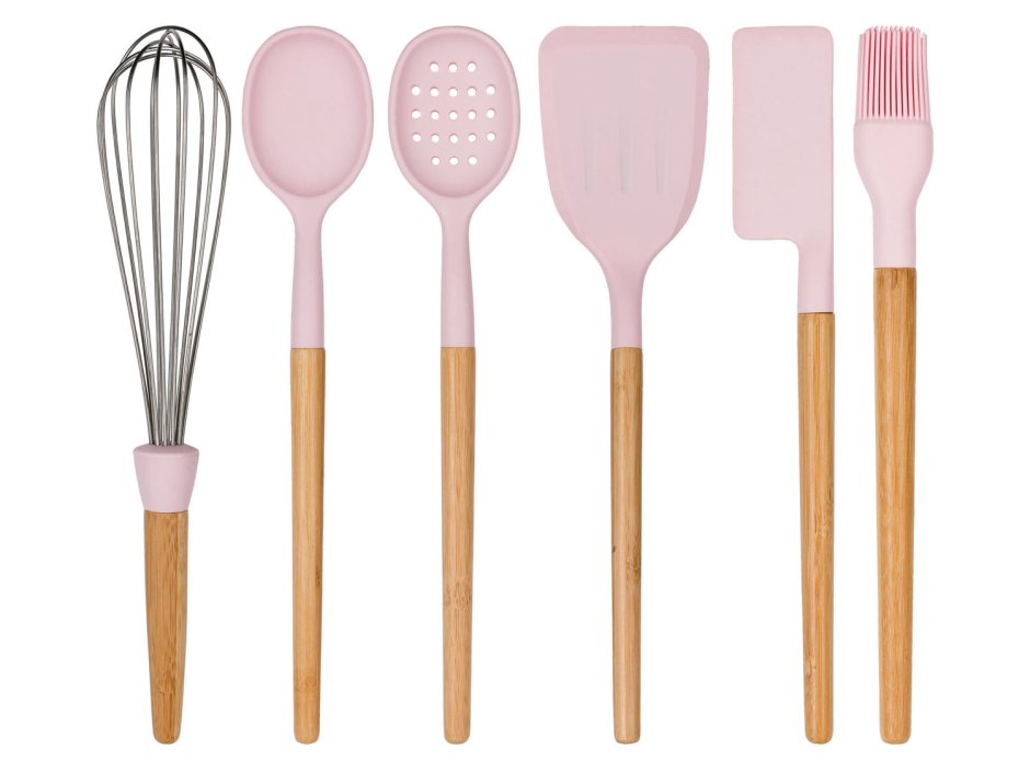 Silicone Kitchen Cooking Utensils набор