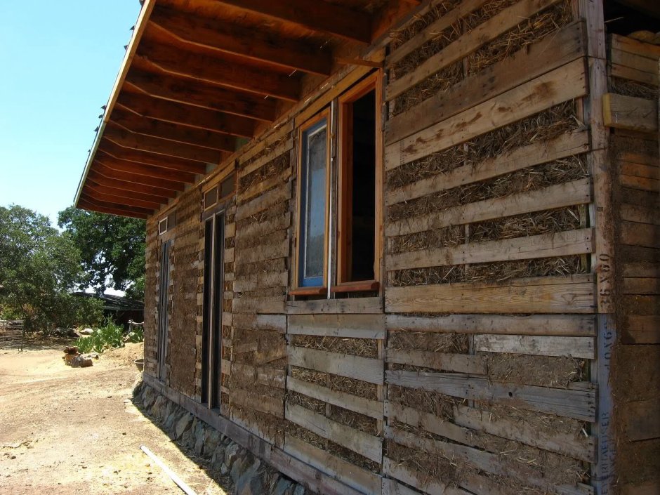 Дачный домик из горбыля
