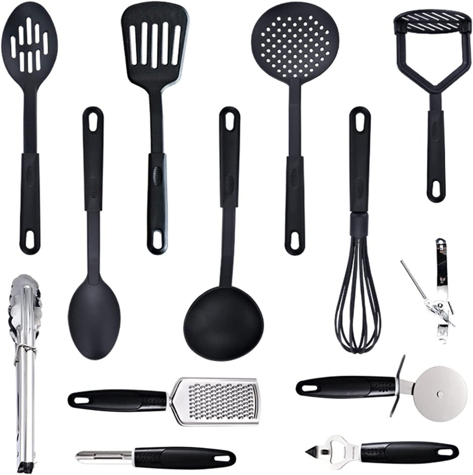 Silicone Kitchen Cooking Utensils набор