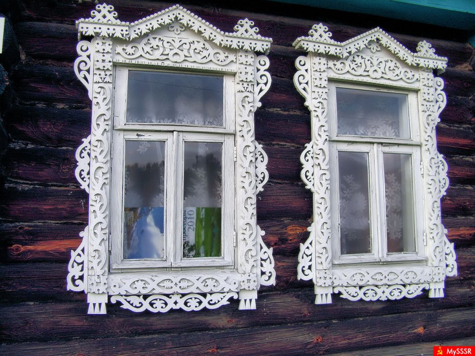 Наличники на окна деревянные