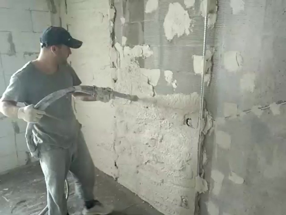 Механизированная штукатурка